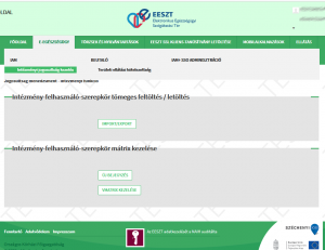 eGyse/eRecept tájékoztató (beállítása)